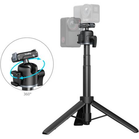 SmallRig 3262B - mini statyw 2w1, uchwyt teleskopowy/selfie stick